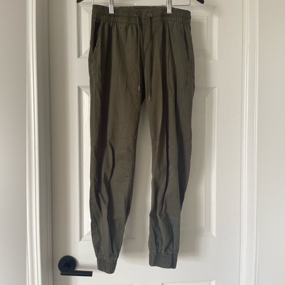 Olive Green Joggers, Mendocino, Size S - Picture 1 of 2